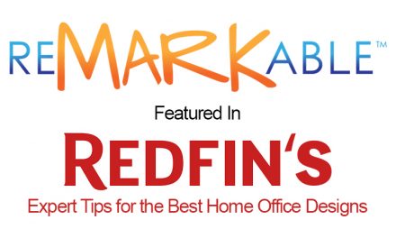 Remarkable featured in Redfin’s “Expert Tips for the Best Home Office Designs”